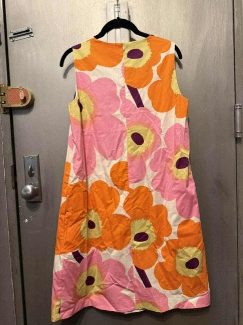 Marimekko Kestit Unikko Poplin Mini Shift Dress - NWT - RARE - Picture 14 of 16